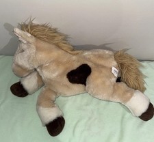 Pelúcia de cavalo macia marrom bronzeado flexível 23 polegadas Dream amostra internacional comprar usado  Enviando para Brazil