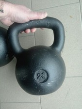 Kettlebell ghisa nero usato  Campogalliano
