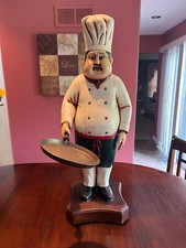 Vintage chef statue for sale  Chesterfield