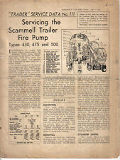Scammell trailer fire for sale  BATLEY