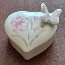 Ceramic heart shaped for sale  WHITBY