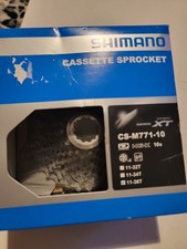 Cassete Shimano CS-M771-10 Deore XT 10 velocidades 11-36T com caixa, mas usado comprar usado  Enviando para Brazil