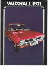 1971 vauxhall brochure for sale  NEWMARKET