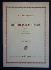 Matteo carcassi. metodo usato  Pavia