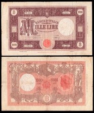 1000 lire barbetti usato  Civitavecchia
