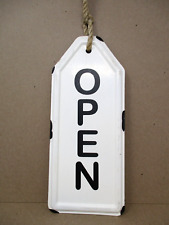 Painted metal open for sale  Torrington