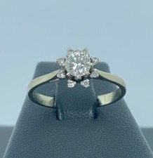 Anello cluster oro usato  Messina