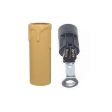 Portalampada finta candela usato  Tramutola