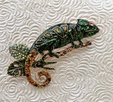 Chameleon brooch pin for sale  Oak Hill