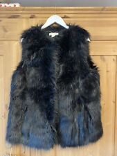 Black faux fur for sale  PENZANCE