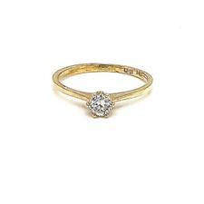 Moderner solitärring karat gebraucht kaufen  Augsburg