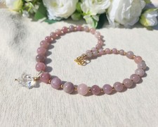 Purple rose quartz for sale  LUTON