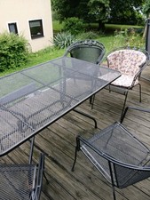 Gartentisch 6stühle polsterau gebraucht kaufen  Stuttgart