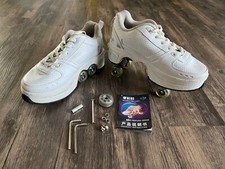 Patins de patins invisíveis para caminhada automática roda de deformação de linha dupla comprar usado  Enviando para Brazil
