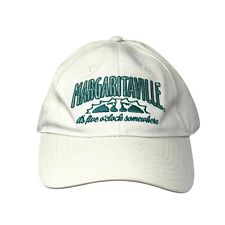 Chapéu ajustável Jimmy Buffet Margaritaville bordado branco pai comprar usado  Enviando para Brazil