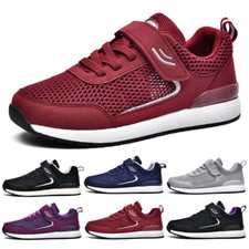 Tênis de caminhada respirável oco para idosos sapatos casuais masculinos femininos EU47 comprar usado  Enviando para Brazil
