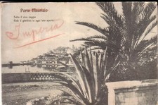 Porto maurizio viaggiata usato  Italia