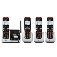 AT&T BL102-4 Teléfono Inalámbrico Contestador Automático Bloqueo de Llamadas Intercomunicador 4 Teléfonos segunda mano  Embacar hacia Mexico