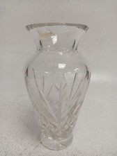 lead crystal glass vase for sale  RUGBY