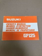 Suzuki 125 gp125 for sale  ILKESTON