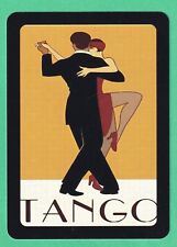 1 WIDE SWAP PLAYING CARD DECO LADY & GENT DANCING THE TANGO na sprzedaż  Wysyłka do Poland