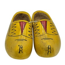 Vintage wooden clogs for sale  MANCHESTER