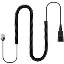 Adaptador de cabo fones de ouvido desconexão rápida Qd Torj11 Rj-11 livro espiral_ comprar usado  Enviando para Brazil