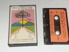 Musicassetta canti religiosi usato  Italia
