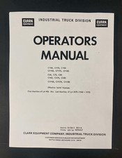 Tractor operator manual for sale  Addison