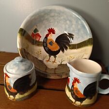 Vintage ceramic rooster for sale  Kalamazoo