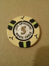 Jeton poker casino d'occasion  Paris VII