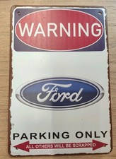 Warning ford parking gebraucht kaufen  Weißenburg i.Bay.