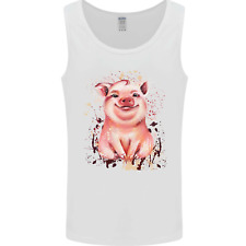 Watercolour pig mens for sale  COVENTRY