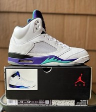 Jordan 5 V retrô “Grape Fresh Prince” tamanho 13 2018 AV3919-135 comprar usado  Enviando para Brazil