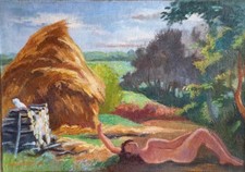 Huile toile mogniat d'occasion  Vincennes