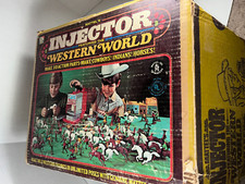 Vintage MATTEL INJETOR 4350, FABRICANTE DE BRINQUEDOS WESTERN WORLD com MOLDES, usado comprar usado  Enviando para Brazil