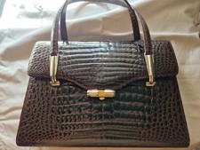 Borsa rettile donna usato  Roma