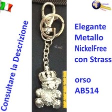 Portachiavi regalo orsetto usato  Catania