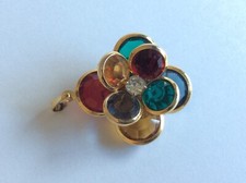 Pendentif fleur pierres d'occasion  Carcassonne