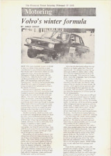 Volvo 144 winter for sale  UK