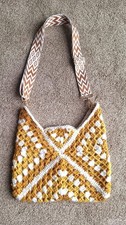 Handmade crochet handbag for sale  UK