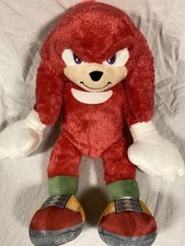2022 Sonic the Hedgehog 2 Knuckles Build-A-Bear Pelúcia Usado Online Exclusivo, usado comprar usado  Enviando para Brazil