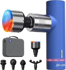 Pistola de massagem A7 Pro terapia térmica e fria 11mm amplitude tecido profundo presentes portáteis comprar usado  Enviando para Brazil