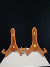 Usado, Suporte de mesa decorativo de madeira cavalete foto suporte de exibição marrom 8" lote 2 comprar usado Usado, Suporte de mesa decorativo de madeira cavalete foto suporte de exibição marrom 8" lote 2 comprar usado  Enviando para Brazil