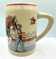 Budweiser stein 1989 for sale  NORTHWICH