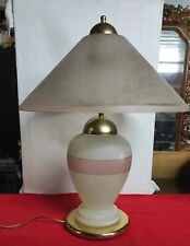 Lampada tavolo vetro usato  Palermo