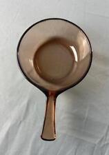 Panela frigideira de vidro marrom vintage Corning Vision 6" diâmetro jl comprar usado  Enviando para Brazil