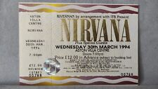 Nirvana unused concert for sale  RAMSGATE