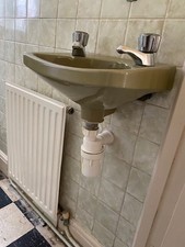 Piece avocado bathroom for sale  LONDON