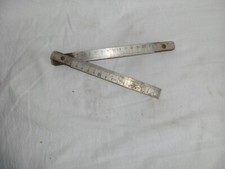 Alter zollstock metall gebraucht kaufen  Sitzendorf